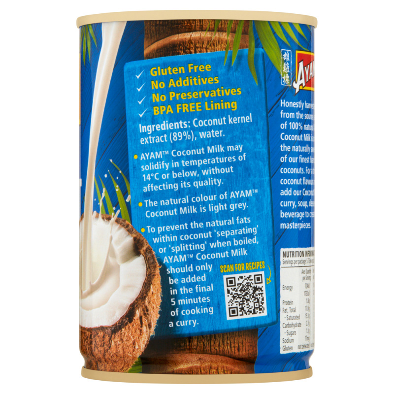 Coconut Milk 400ml x 12