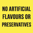 No Artifical Flavour