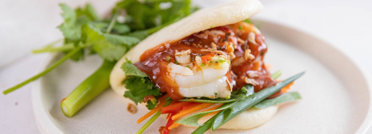 Prawn & Hoisin Bao Buns