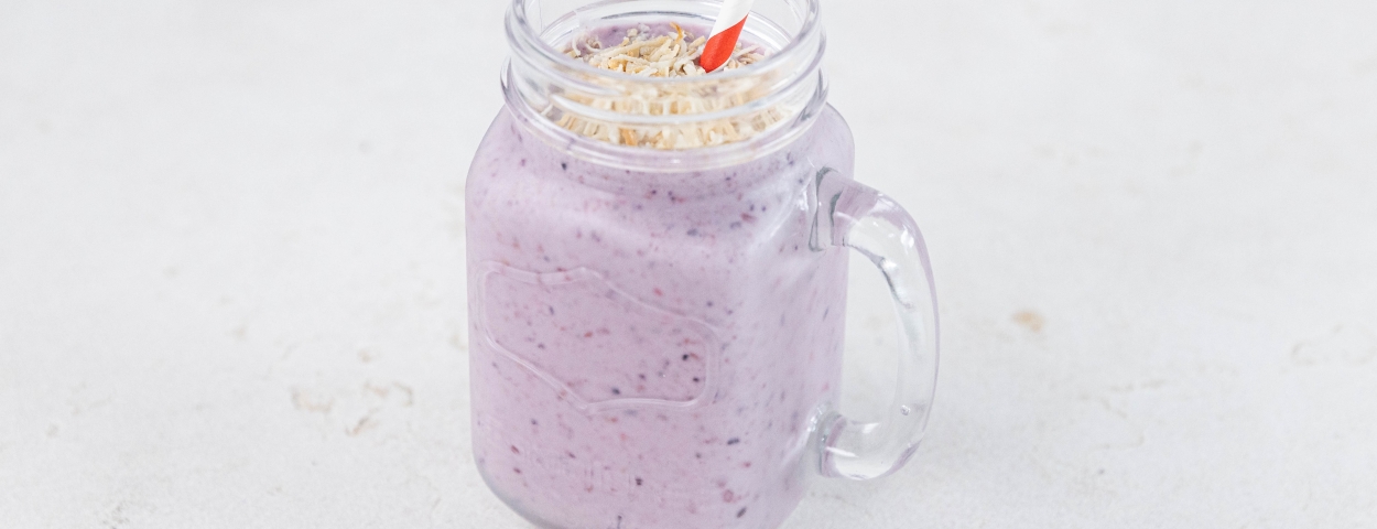 Coconut Milk Berry Smoothie