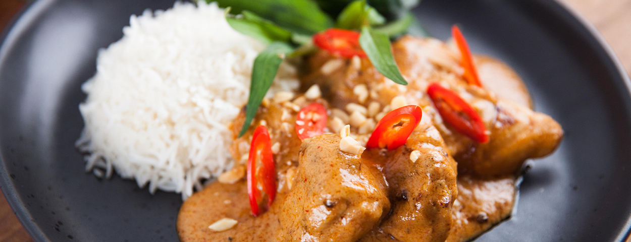 Chicken & Peanut Butter Red Curry