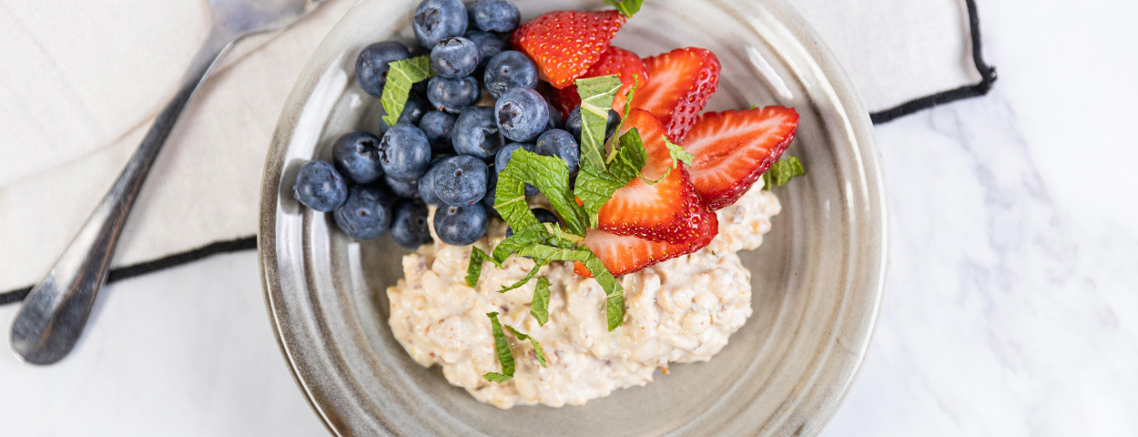 Coconut Milk Bircher Muesli