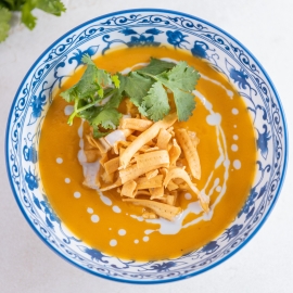 Sweet Potato and Red Curry Soup