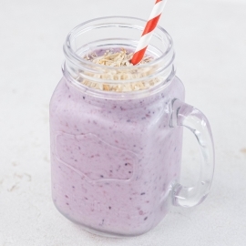 Coconut Milk Berry Smoothie