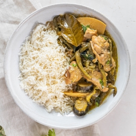 Pressure Cooker Thai Green Chicken Curry