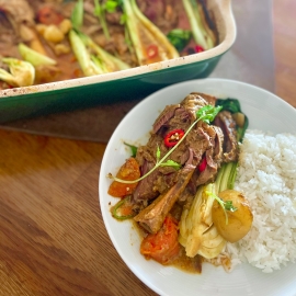 Massaman Curry Lamb Shanks