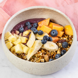 Acai Coconut Bowl with Homemade Granola