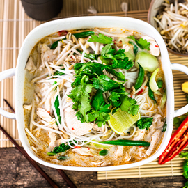 Coconut Chicken Noodle Soup