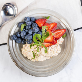 Coconut Milk Bircher Muesli