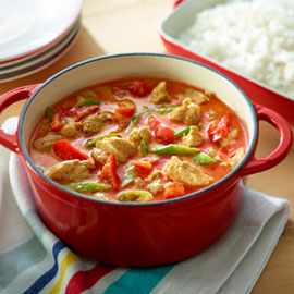 Panang Chicken Curry Slow Cooked