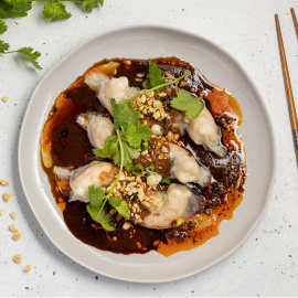 Prawn Rice Noodle Rolls