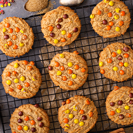 Spooky Coconut Cornflake Cookies