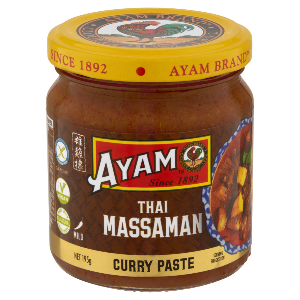 Thai Massaman Curry Paste 195g x 6