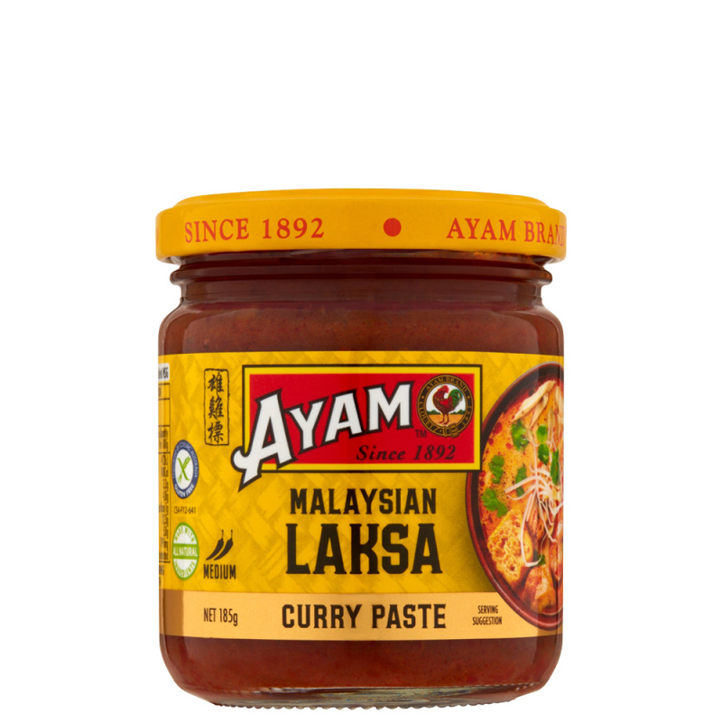 Malaysian Laksa Curry Paste 185g x 6