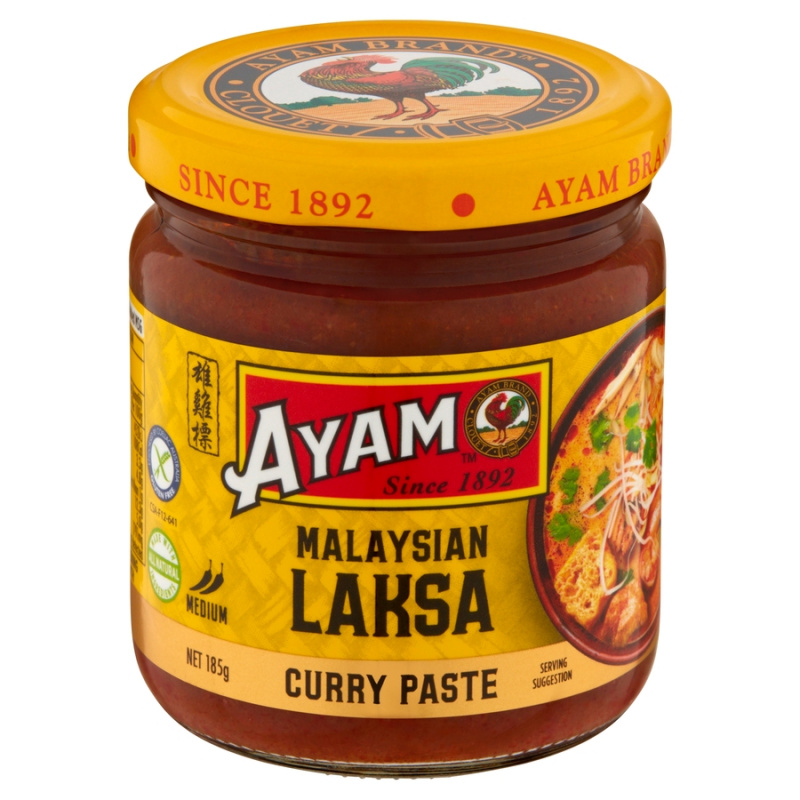 Malaysian Laksa Curry Paste 185g x 6