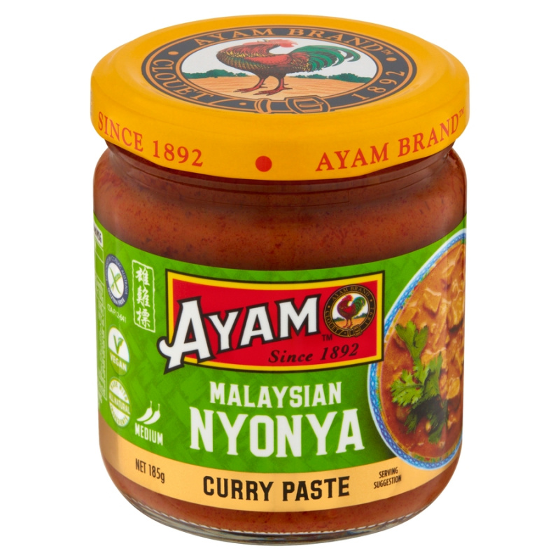 Malaysian Nyonya Curry Paste 185g x 6