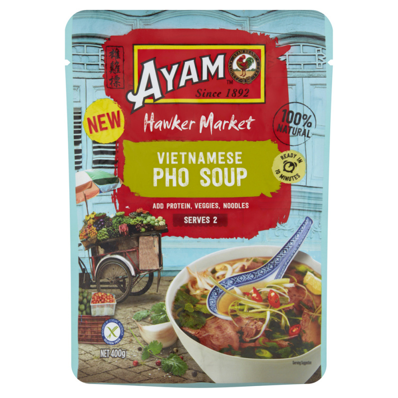 Hawker Market Vietnamese Pho Soup 400g x 8